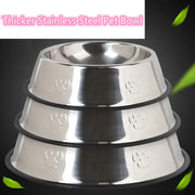 Quality Pet Stainless Steel  Dog Bowl Feeder