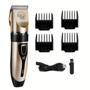 Pet Hair Trimmer Kit Electric Precision Clippers Perfect for Professional Grooming at Home, Ideal for Dogs and Cats