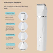 Rechargeable Pet Grooming Clipper