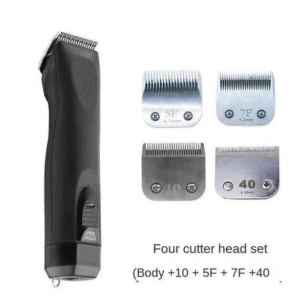 Professional Shaver Pet Electric Clipper Dog Electric Clipper Plug-in Dual-use Cat Teddy Shaver Electric Pusher CP-9060