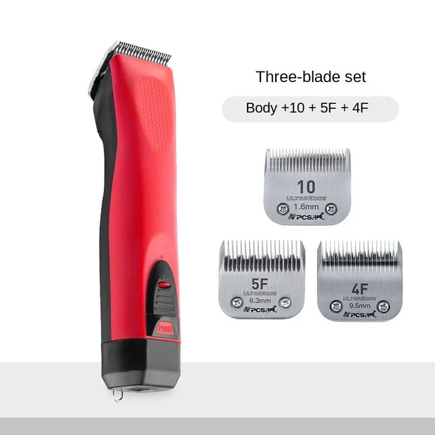 Professional Shaver Pet Electric Clipper Dog Electric Clipper Plug-in Dual-use Cat Teddy Electric Pusher Dog Electric Clipper