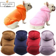 Dog Winter Hooded Sweatshirt