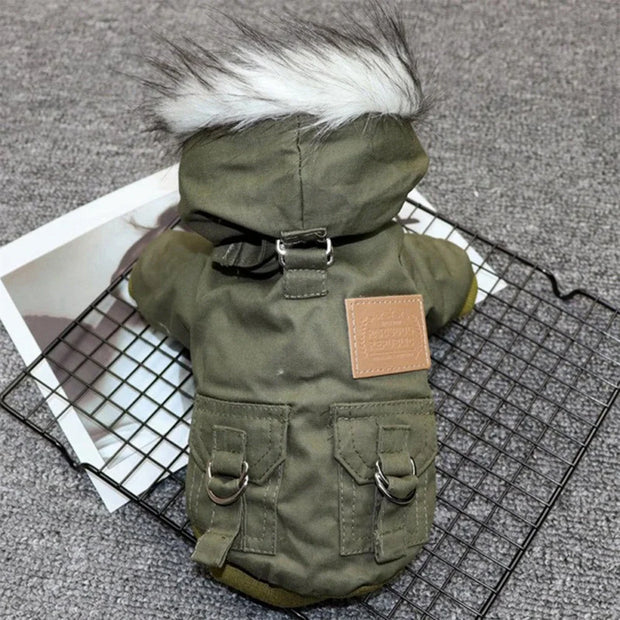 Winter Dogs Clothing Puppy Pet Hoodie Clothes For Small Medium Dogs Warm Thicken Pet Jacket Dog Clothes Chihuahua Yorkies XXL