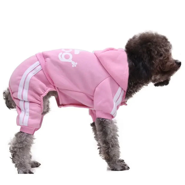 Winter Pet Clothes Dogs Hoodies Jumpsuit Warm Sweatshirt for Small Medium Large Dogs Jacket Clothing Pet Costume Dogs Clothes