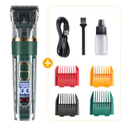 ROJECO Professional Dog Grooming Clippers Rechargeable Electric Pet Hair Trimmer Low Noise Dog Grooming Accessories Cat Haircut